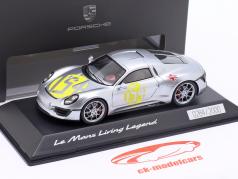 Porsche LeMans Living Legend #154 prata 1:43 Spark
