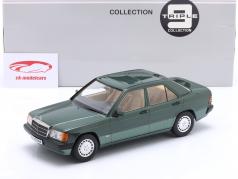 Mercedes-Benz 190E 2.3 Sportline (W201) ano de construção 1993 verde escuro 1:18 Triple9