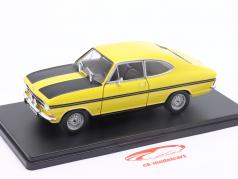 Opel Kadett B Rallye 建设年份 1970 黄色的 / 黑色的 1:24 Hachette