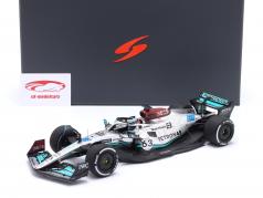 George Russell Mercedes-AMG F1 W13 #63 4to Belga GP fórmula 1 2022 1:18 Spark