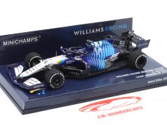 George Russell Williams FW43B #63 saudita Arábia GP Fórmula 1 2021 1:43 Minichamps