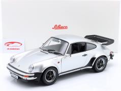 Porsche 911 (930) Turbo argento 1:12 Schuco