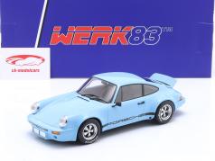 Porsche 911 Carrera 3.0 RSR street version gulf blu 1:18 WERK83