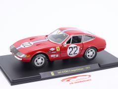 Ferrari 365 GTB/4 Competizione #22 Anno di costruzione 1971 rosso 1:24 Bburago