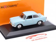 Volkswagen VW 1600 (Tipo 3) ano de construção 1966 Azul claro 1:43 Minichamps