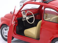 Fiat 500 F Custom com destacável Teto ano de construção 1968 vermelho 1:12 KK-Scale