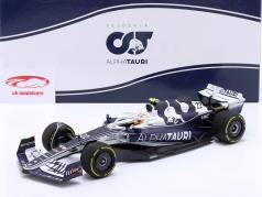 Yuki Tsunoda Alpha Tauri AT03 #22 8e Bahrein GP Formule 1 2022 1:18 Minichamps