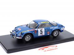 Alpine A110 1800 #5 优胜者 Rallye 葡萄牙 1973 Therier, Jaubert 1:24 Altaya