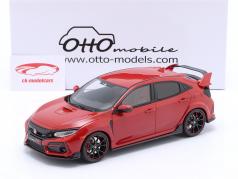 Honda Civic Type R GT (FK8) Euro Spec Año de construcción 2020 rojo 1:18 OttOmobile