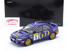 Subaru Impreza 555 #5 优胜者 Rallye Monte Carlo 1995 Sainz, Moya 1:18 Kyosho