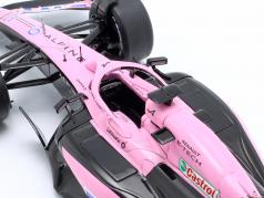 Ocon, Gasly Alpine A523 Launch Livery #31 #10 Formule 1 2023 rose 1:18 Solido