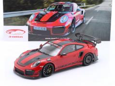Porsche 911 (991.2) GT2 RS MR Manthey Racing ラップを記録する 1:18 Minichamps