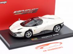 Ferrari Daytona SP3 Ano de construção 2022 branco 1:43 Bburago Signature