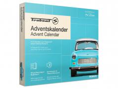 Trabant 降临节日历： Trabant 601 蓝色的 1:43 Franzis