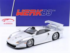 Porsche 911 GT1 Street Version 1997 argento 1:18 WERK83