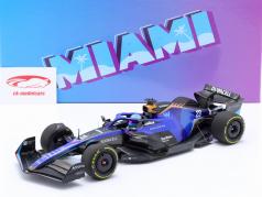 Alexander Albon Williams FW44 #23 Miami GP Formula 1 2022 1:18 Minichamps
