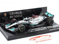 G. Russell Mercedes-AMG F1 W13 #63 3位 オーストラリア GP 式 1 2022 1:43 Minichamps