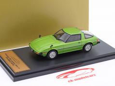 Mazda RX-7 Savanna year 1978 green metallic 1:43 Hachette