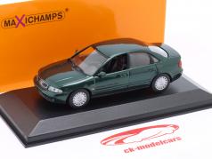Audi A4 Byggeår 1995 mørkegrøn metallisk 1:43 Minichamps