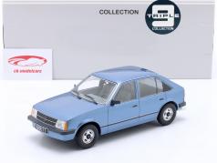 Opel Kadett D Année de construction 1984 bleu métallique 1:18 Triple9