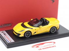 Ferrari 812 Competizione A Année de construction 2022 tristrato jaune 1:43 LookSmart