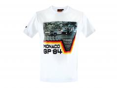 Stefan Bellof T恤 摩纳哥 GP 公式 1 1984 白色的