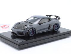 Porsche 718 (982) Cayman GT4 RS 建設年 2021 アークティックグレー 1:12 Spark