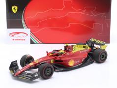 Carlos Sainz Jr. Ferrari F1-75 #55 4º Itália GP Fórmula 1 2022 1:18 BBR