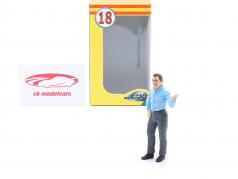 Carroll Shelby 1966 chiffre 1:18 LeMansMiniatures