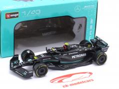 Lewis Hamilton Mercedes AMG F1 W14 #44 формула 1 2023 1:43 Bburago