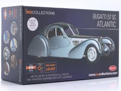 Bugatti 57 SC Atlantic Lichtblauw Kit 1:8 Ixo