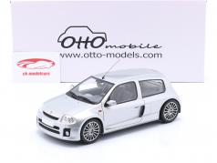 Renault Clio V6 Phase 1 year 2001 silver 1:18 OttOmobile