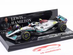 L. Hamilton Mercedes-AMG F1 W13 #44 6e Miami GP formule 1 2022 1:43 Minichamps