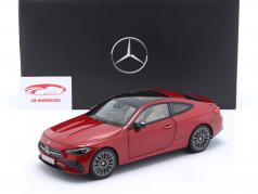Mercedes-Benz AMG-Line CLE Coupe (C236) 2023 パタゴニアレッド メタリックな 1:18 Norev
