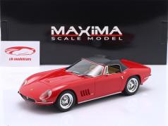 Ferrari 250 GT Nembo Spider 软顶 建设年份 1965 红色的 1:18 MAXIMA