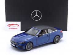 Mercedes-Benz AMG-Line CLE Cabriolet (A236) Год постройки 2024 спектральный синий 1:18 Norev