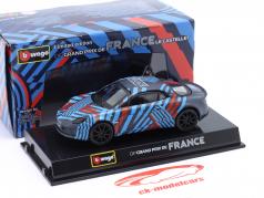 Renault Alpine A110 GP de France 2022 многоцветный 1:43 Bburago