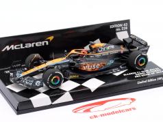 Daniel Ricciardo McLaren MCL36 #3 アブ ダビ GP 式 1 2022 1:43 Minichamps