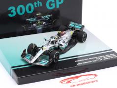 L. Hamilton Mercedes-AMG F1 W13 #44 2-й Французский GP формула 1 2022 1:43 Minichamps
