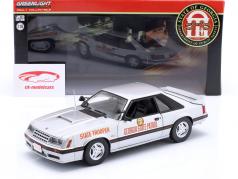 Ford Mustang GT Georgia State Patrol 1982 argento 1:18 Greenlight