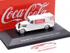 Dodge KH-32 Streamline Van Fountain Coca-Cola Bouwjaar 1934 wit / rood 1:72 Edicola