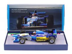 M. Schumacher Benetton B195 #1 勝者 パシフィック GP 式 1 世界チャンピオン 1995 1:18 Minichamps