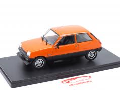 Renault 5 (R5) naranja 1:24 Hachette