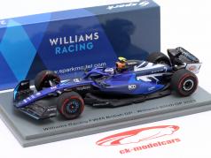 Logan Sargeant Williams FW45 #2 British GP Formel 1 2023 1:43 Spark