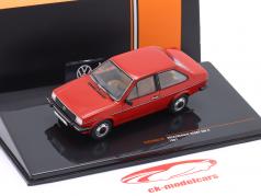 Volkswagen VW Derby MK II 建设年份 1981 红色的 1:43 Ixo