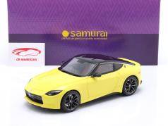 Nissan Fairlady Z Coupe year 2023 yellow 1:18 Kyosho