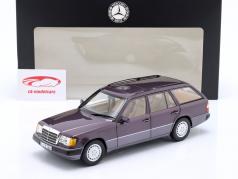 Mercedes-Benz 300 D T-Modell (S124) 建設年 1989-1993 ボルナイト メタリックな 1:18 Norev