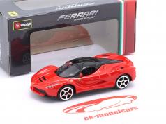 Ferrari LaFerrari year 2013-2018 red 1:64 Bburago