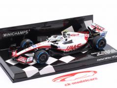 M. Schumacher Haas VF-22 #47 モナコ GP 式 1 2022 1:43 Minichamps