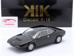 Ferrari 308 GT4 Année de construction 1974 noir 1:18 KK-Scale